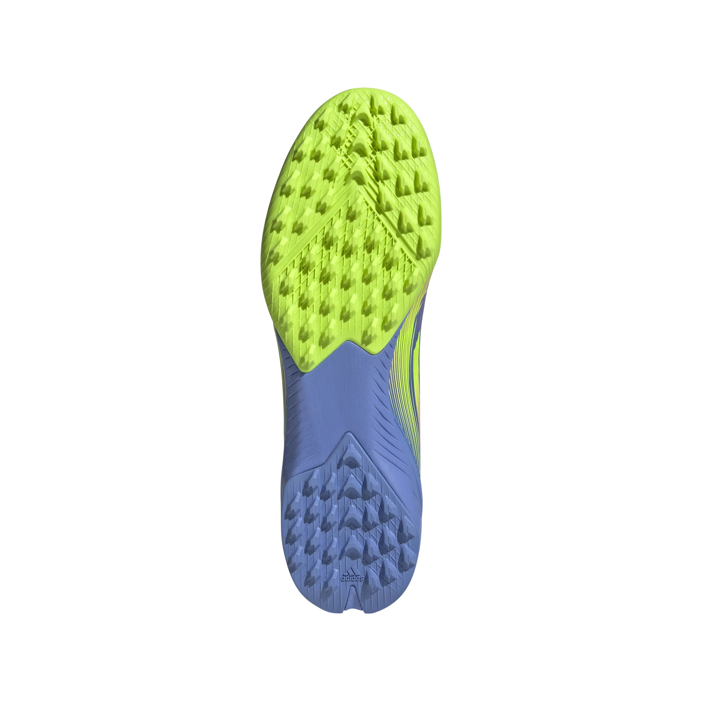 Chaussures de football Adidas F50 League TF pour terrain synthétique - Blufus/Luclem/LucPink