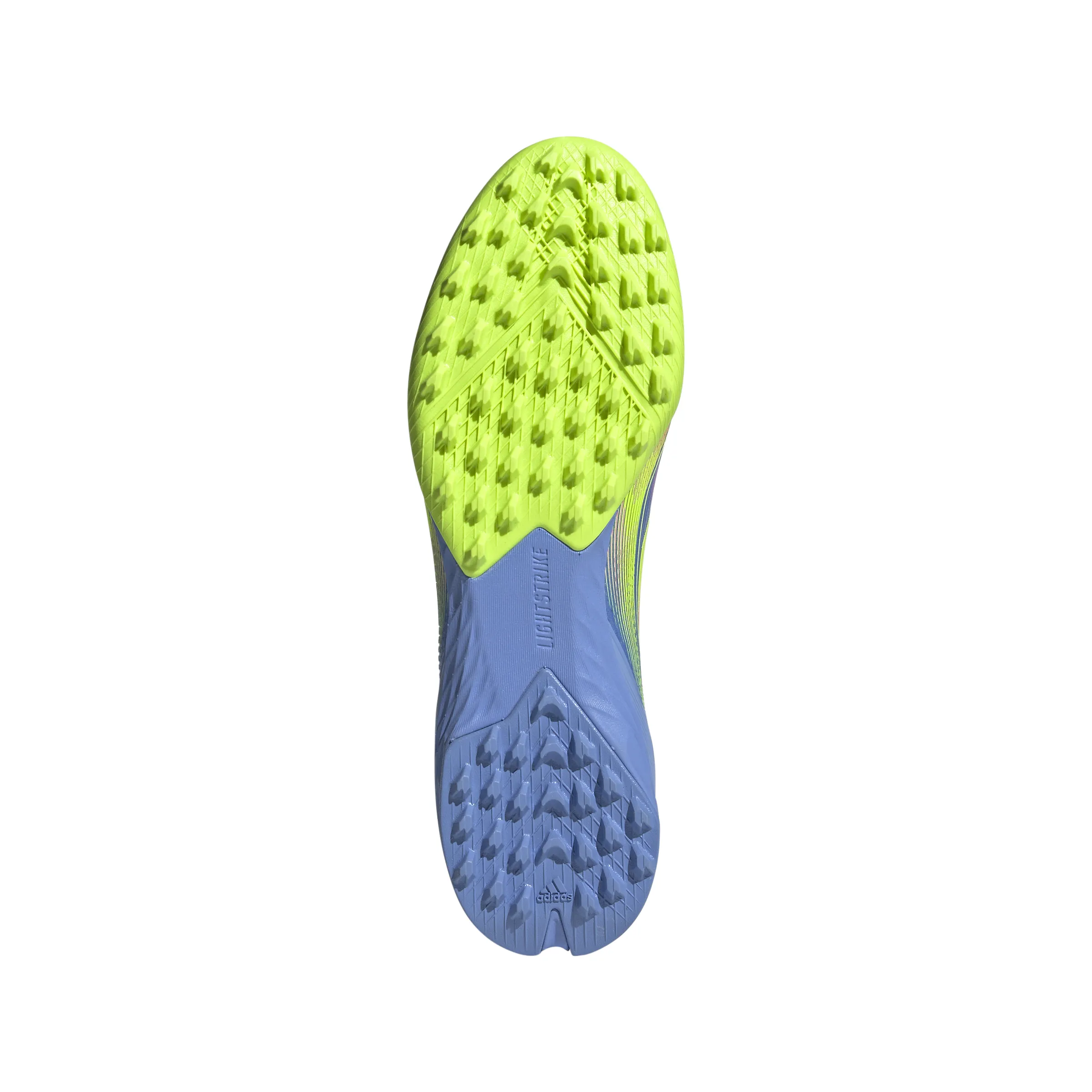 Chaussures de football adidas F50 Pro TF pour terrain synthétique - Blufus/ Luclem/ LucPink