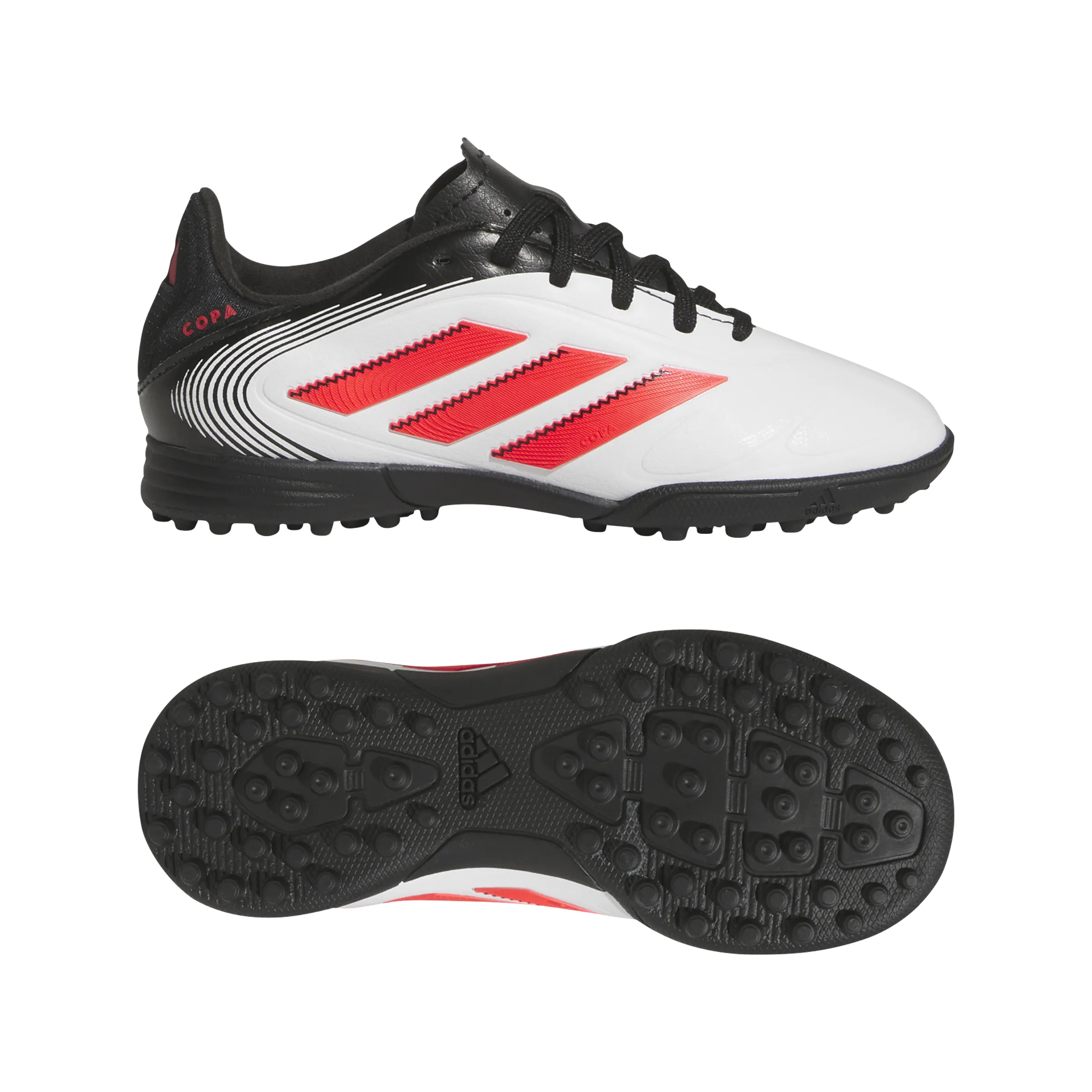 adidas Junior Copa Pure III League TF - FTWWHT/LUCRED/CBLACK
