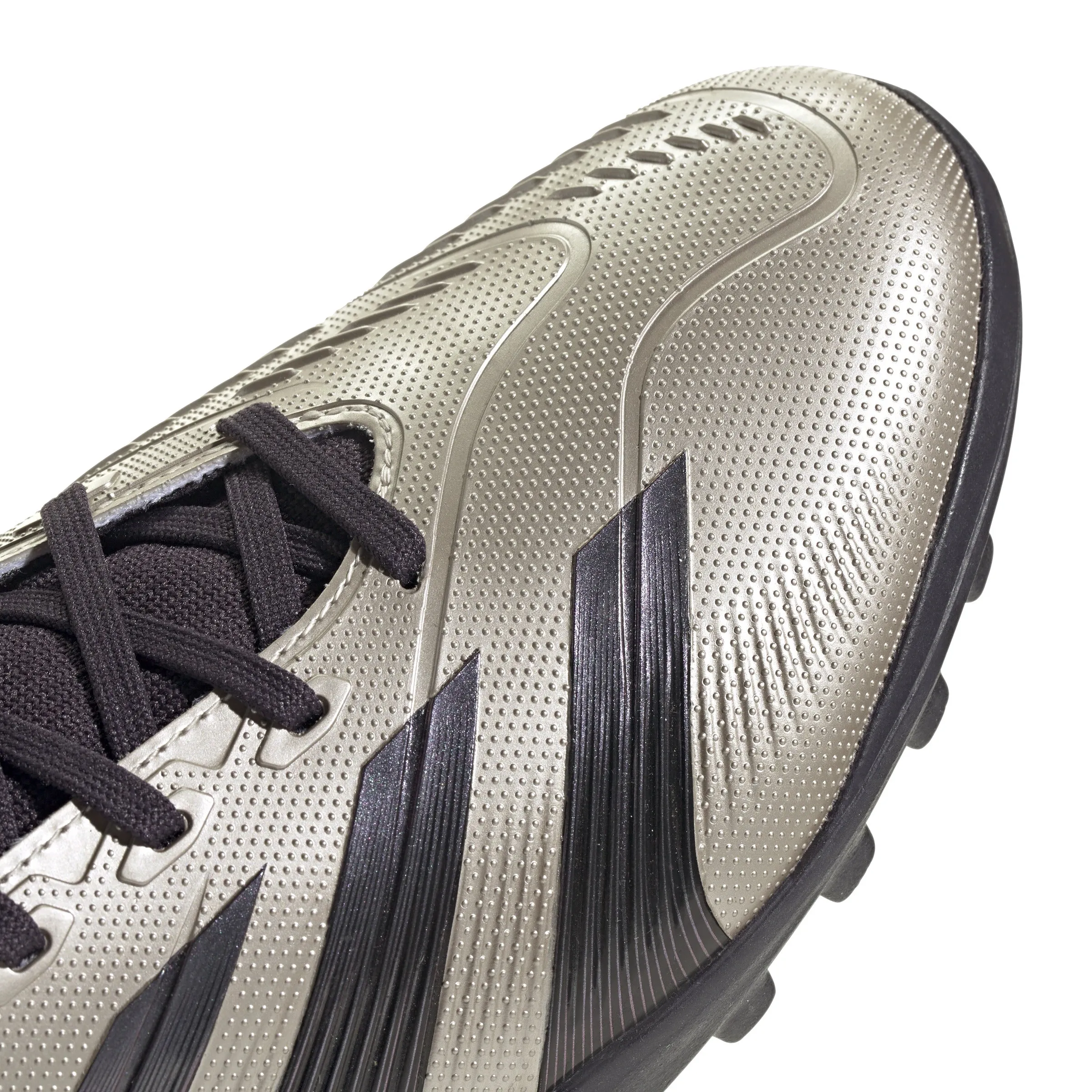 Chaussures de football sur gazon synthétique adidas Predator League MID TF - Plamet/Aurbla/Carbone