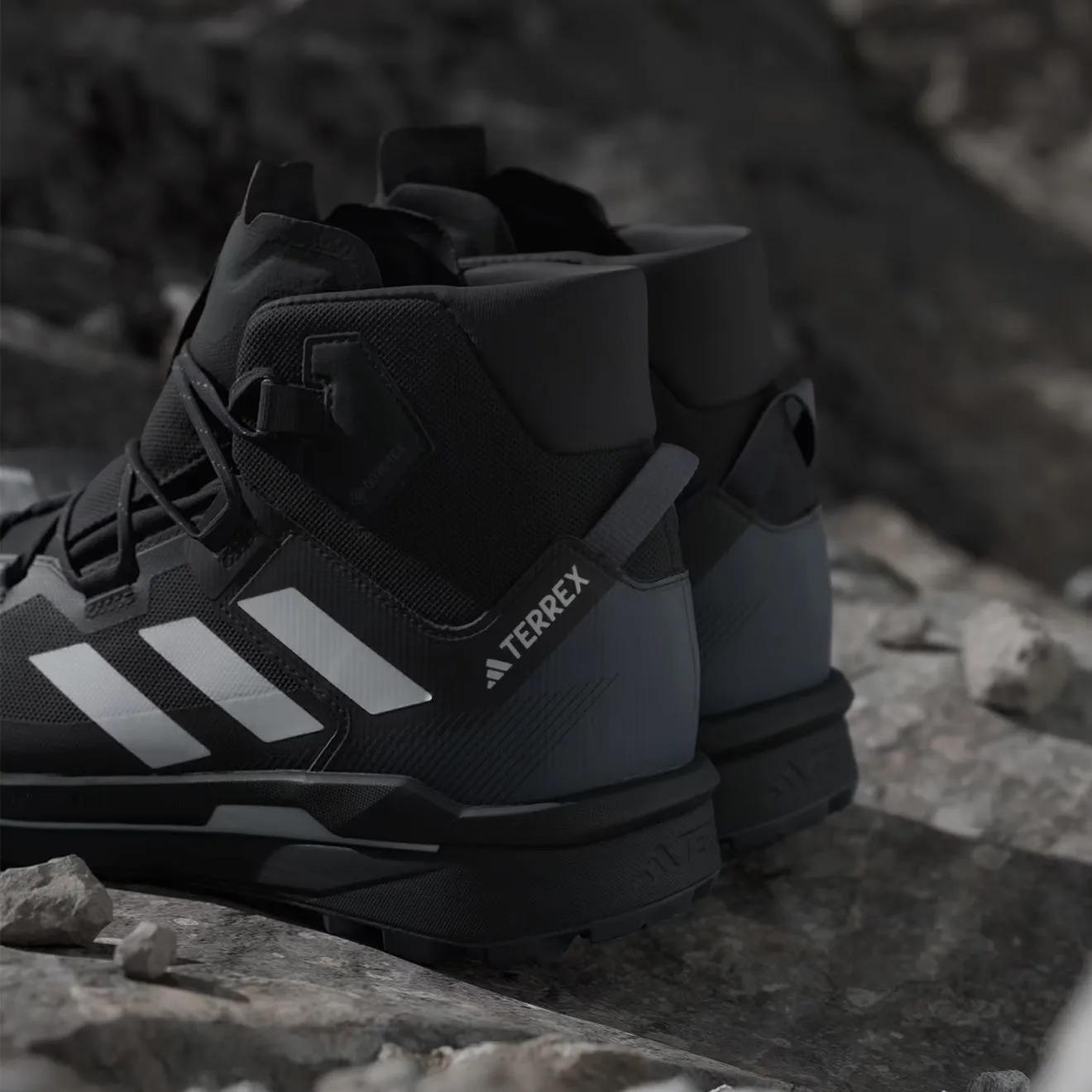Chaussures de randonnée Adidas Terrex Skychaser Tech GORE-TEX Noir de base / Gris