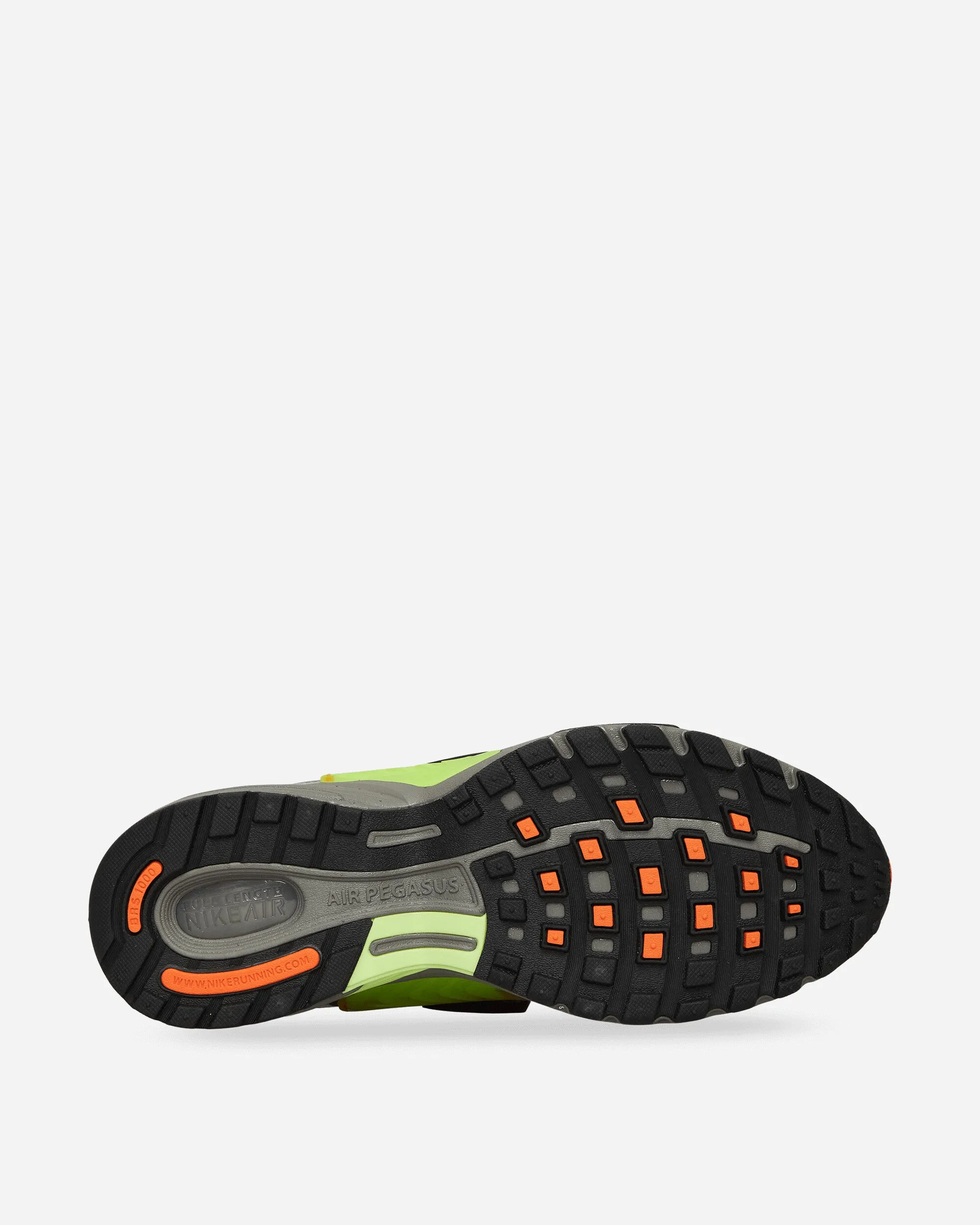 Baskets Air Pegasus Wave Noir / Gris métallisé plat / Orange sécurité