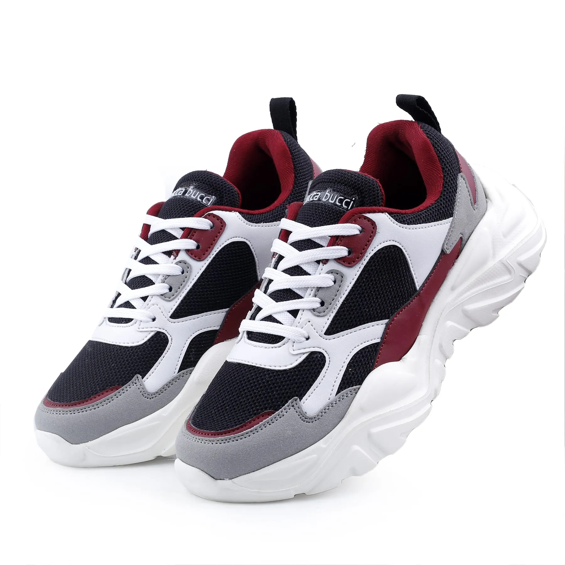 Bacca Bucci SPARK Chaussures de sport à plateforme basse ColorBlock pour femmes | Sneakers StreetWear volumineuses