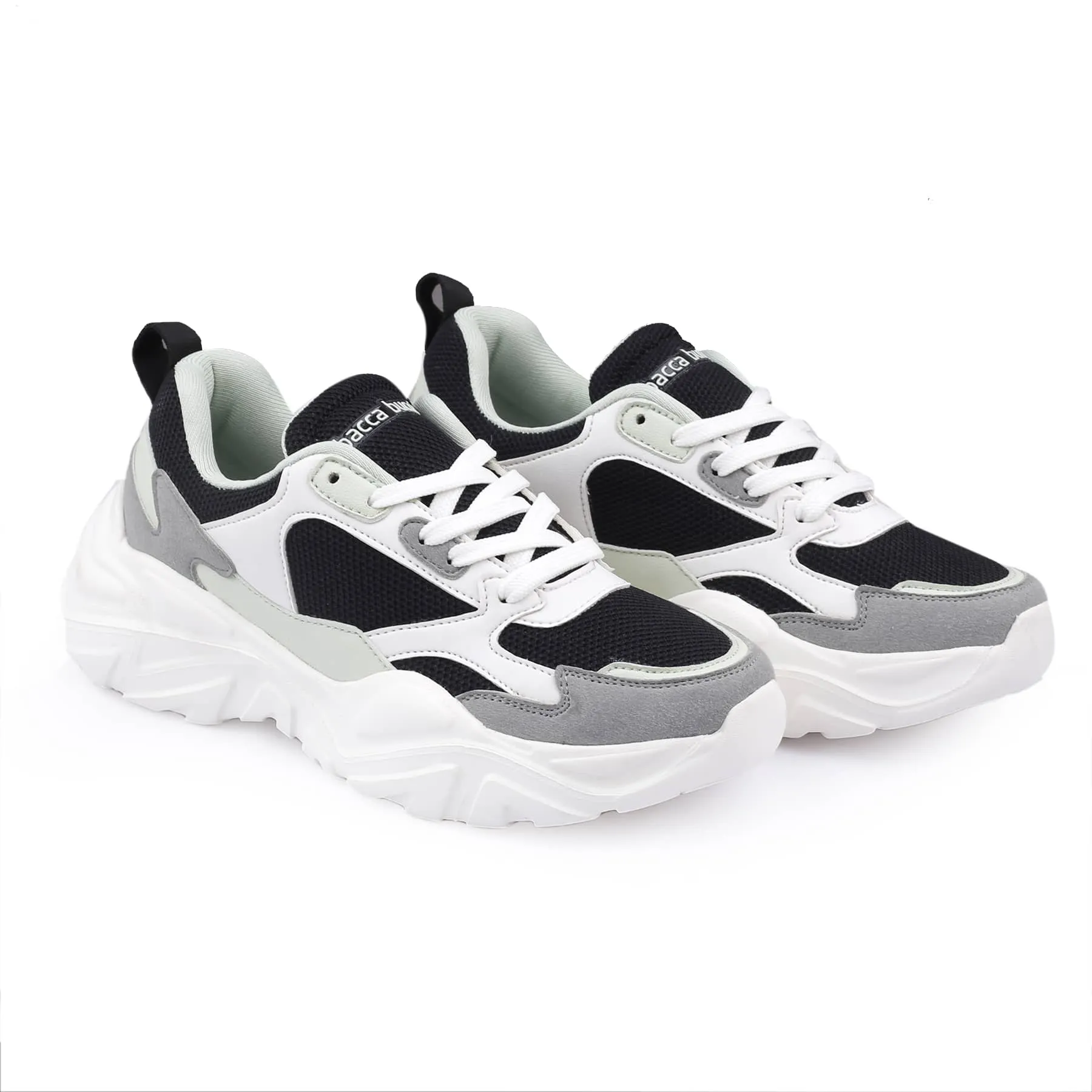Bacca Bucci SPARK Chaussures de sport à plateforme basse ColorBlock pour femmes | Sneakers StreetWear volumineuses
