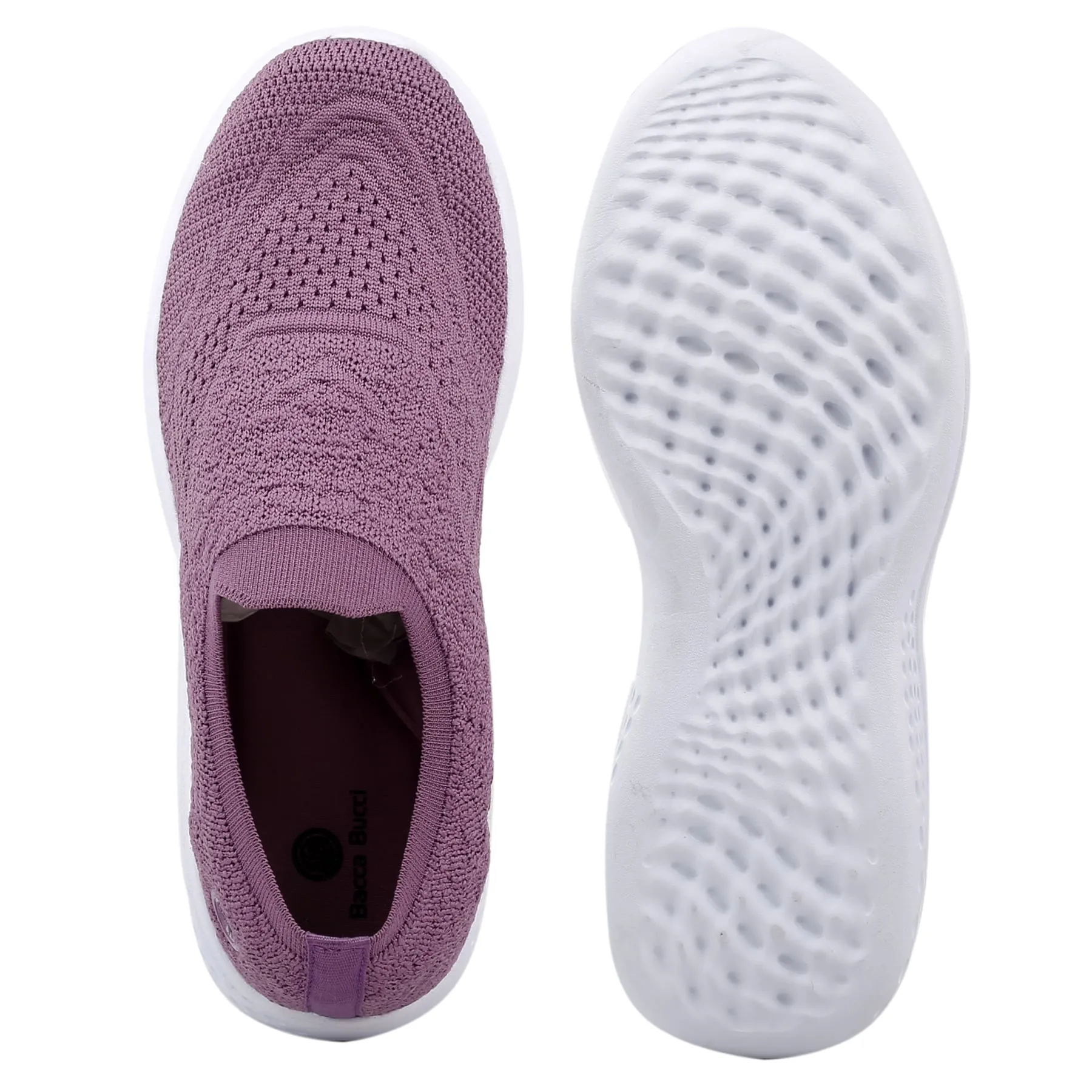 Bacca Bucci Femme WALKER Slip-On Marche Respirant Mesh Chaussures de Sport Sneakers