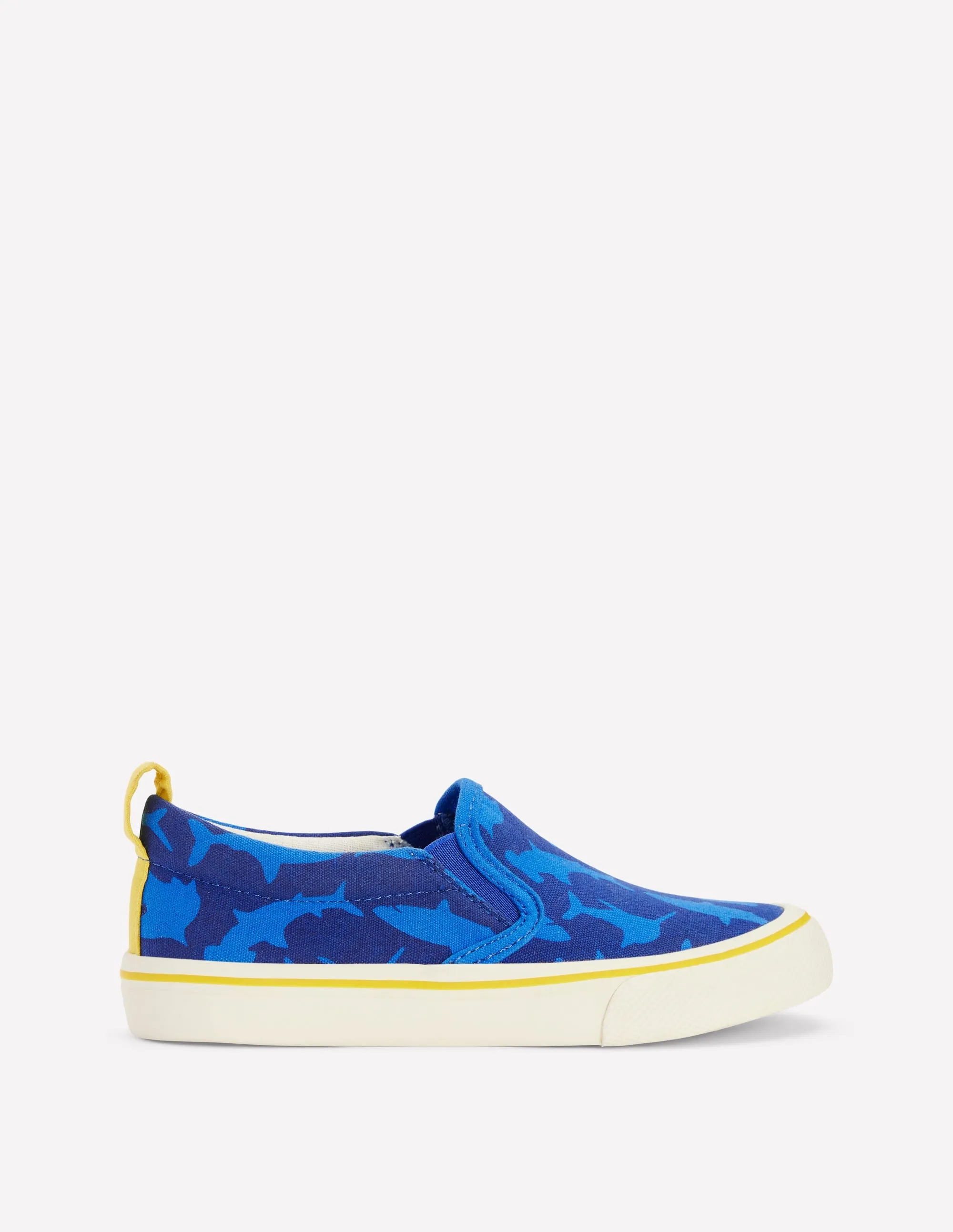 Baskets Slip-On Canvas - Bleu Starboard Sharks