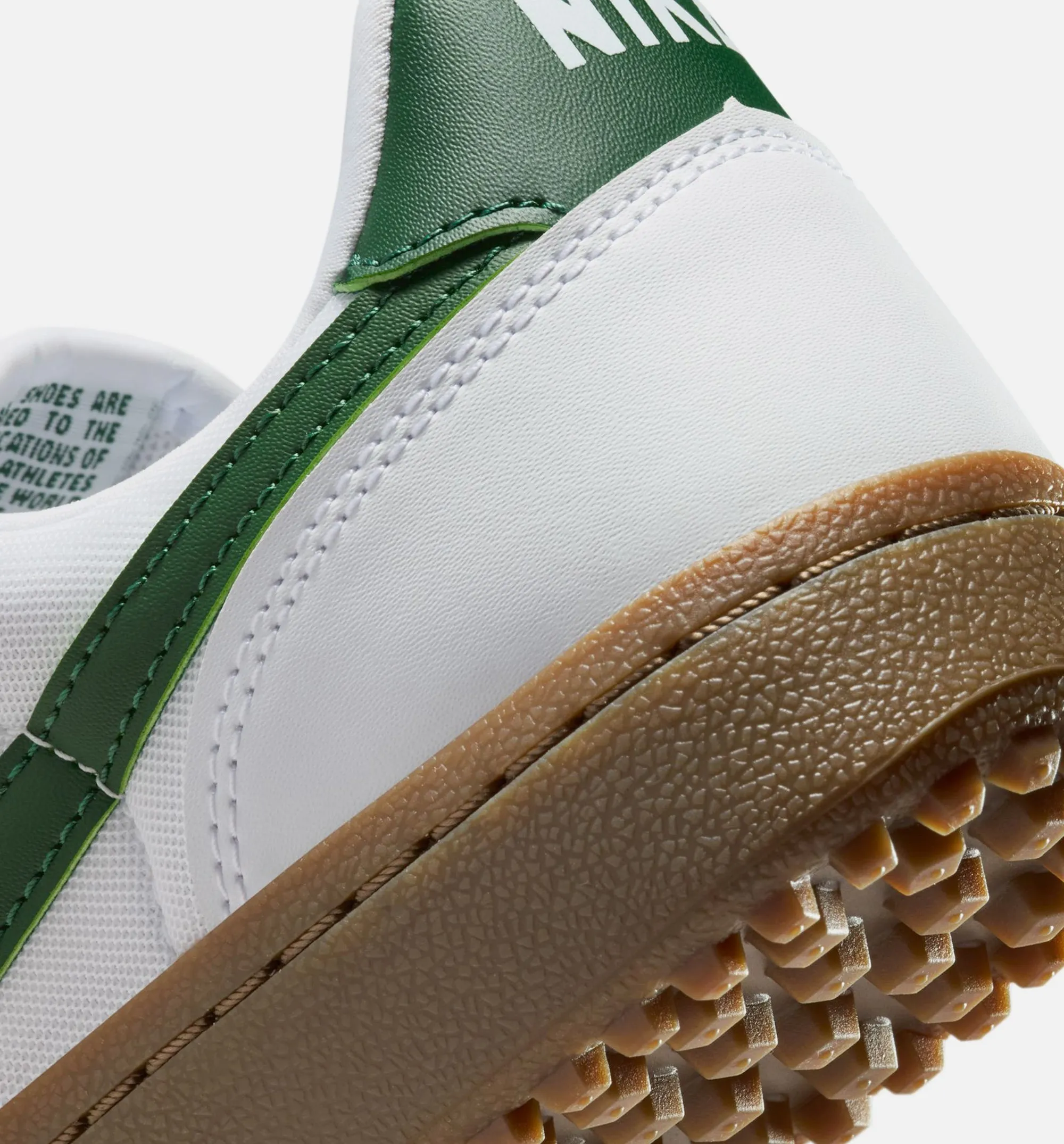 Chaussure de style de vie pour femme Field General - Blanc/Gomme brun foncé/Vert magnifique
