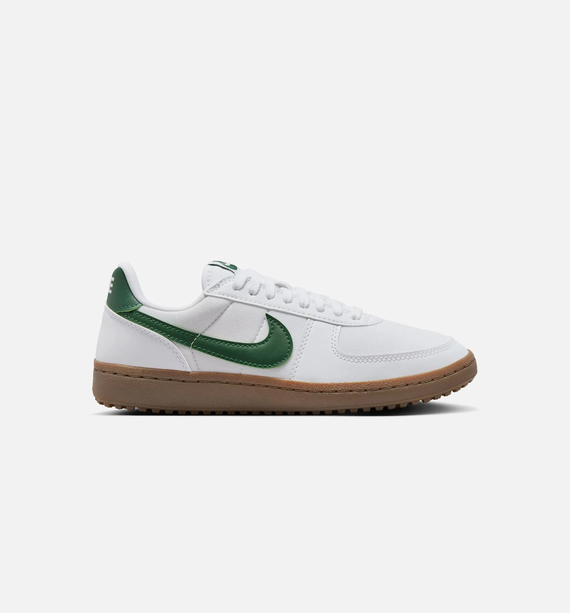 Chaussure de style de vie pour femme Field General - Blanc/Gomme brun foncé/Vert magnifique