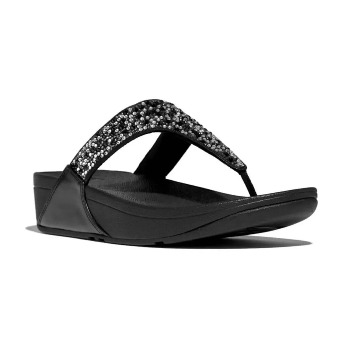 FitFlop Femme Lulu Crystal Mix Noir