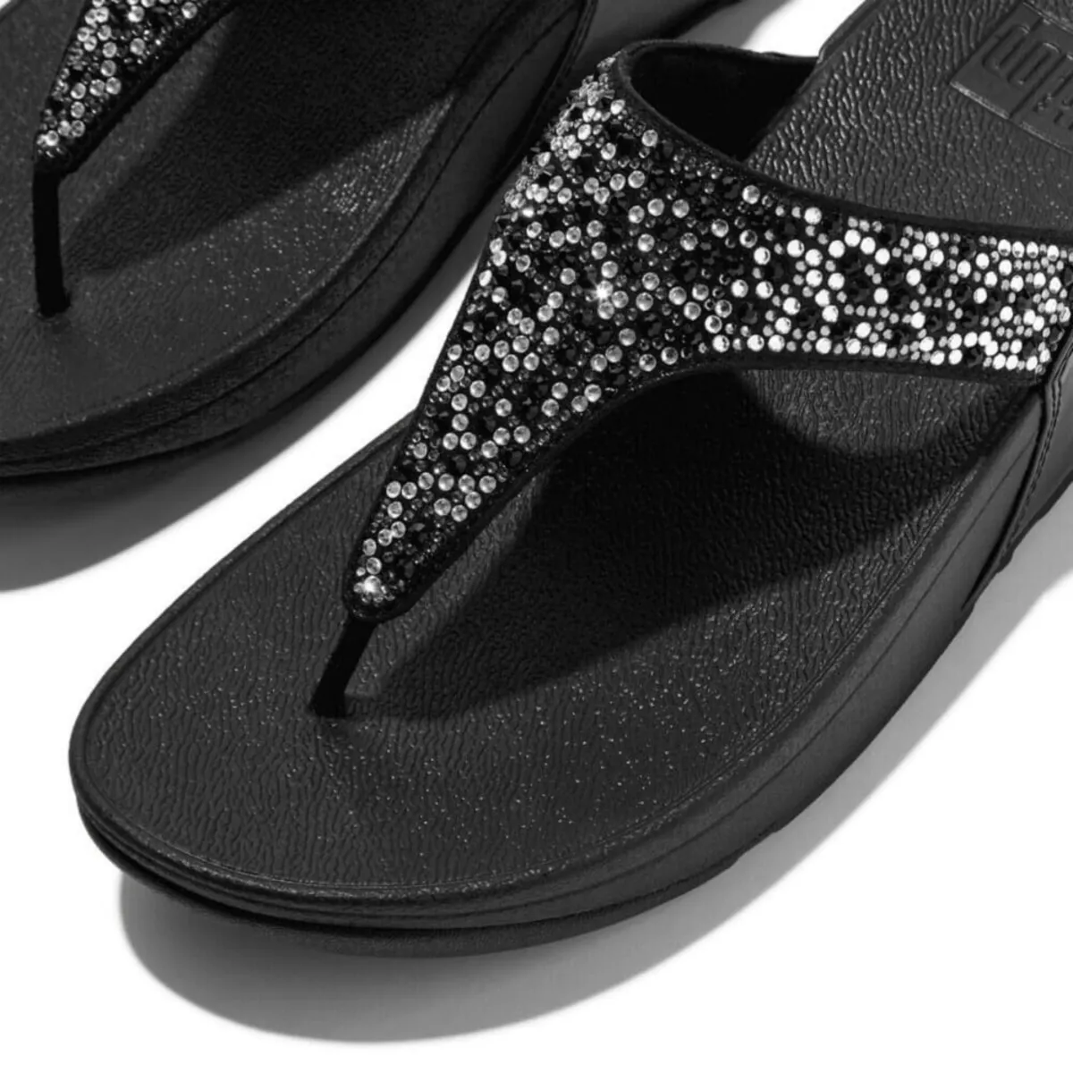 FitFlop Femme Lulu Crystal Mix Noir