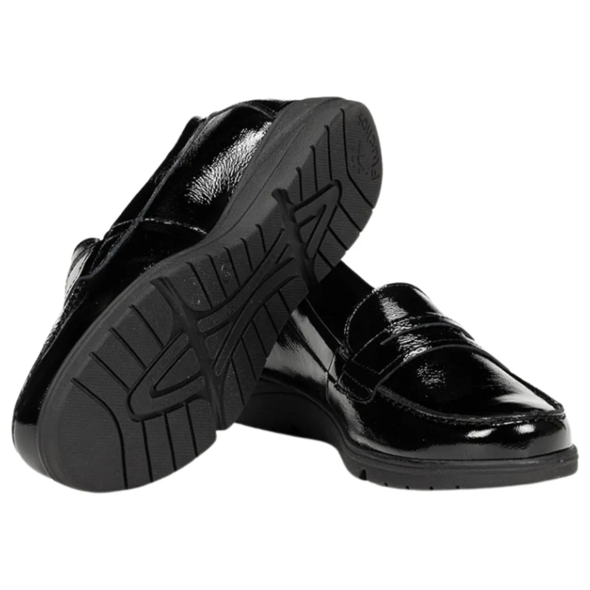 Fluchos Femme Styll F1835 Noir Vernis