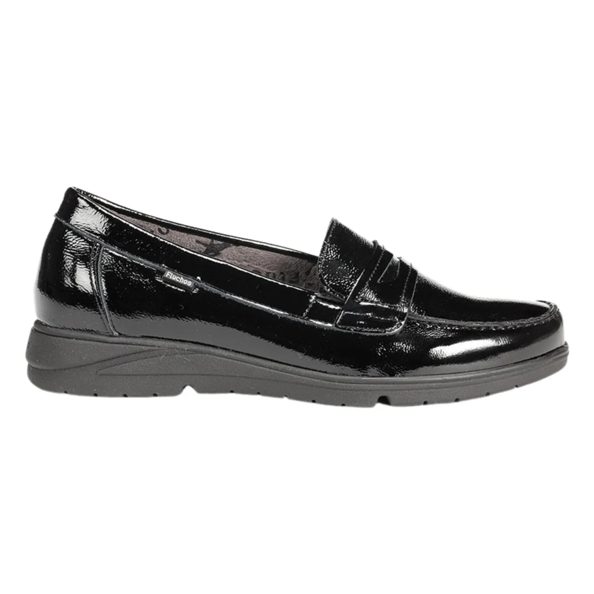 Fluchos Femme Styll F1835 Noir Vernis