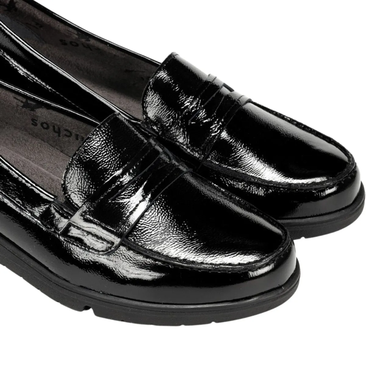 Fluchos Femme Styll F1835 Noir Vernis