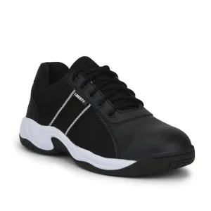 Freedom Black Lacing Safety Shoes For Men ROCKELETST By Liberty