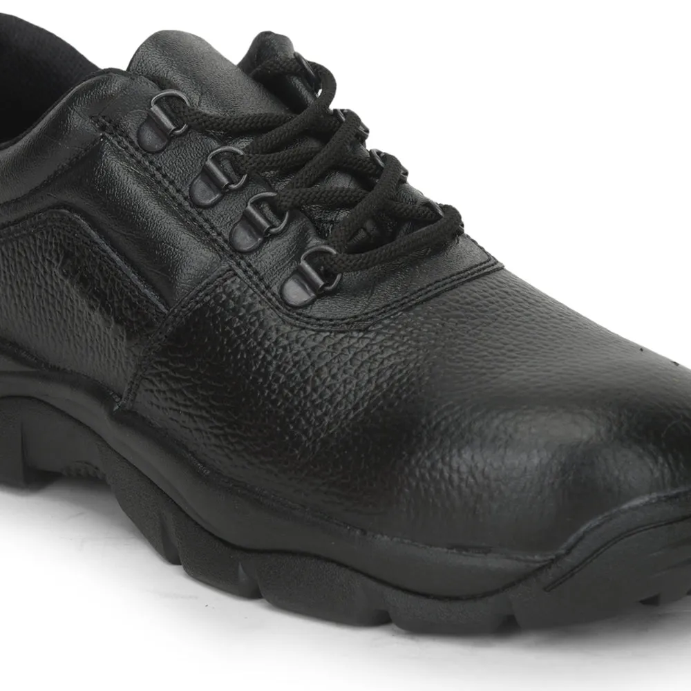 Chaussures à Lacets Décontractées Freedom Pour Hommes (Noir) ARMOUR-ST Par Liberty
