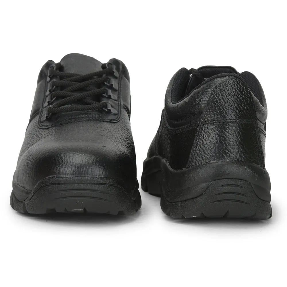 Chaussures à Lacets Décontractées Freedom Pour Hommes (Noir) ARMOUR-ST Par Liberty