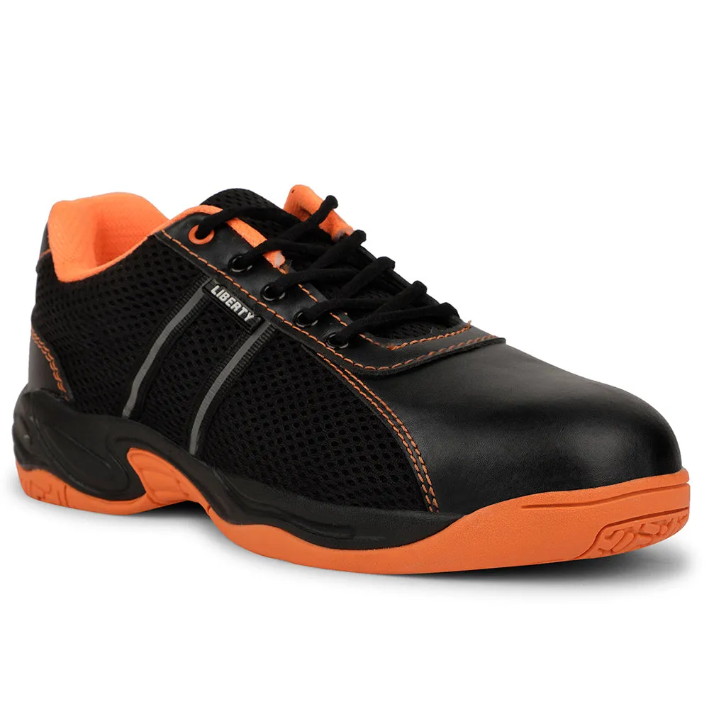 Chaussures de sécurité à laçage Freedom Orange pour hommes ROCKELETST par Liberty