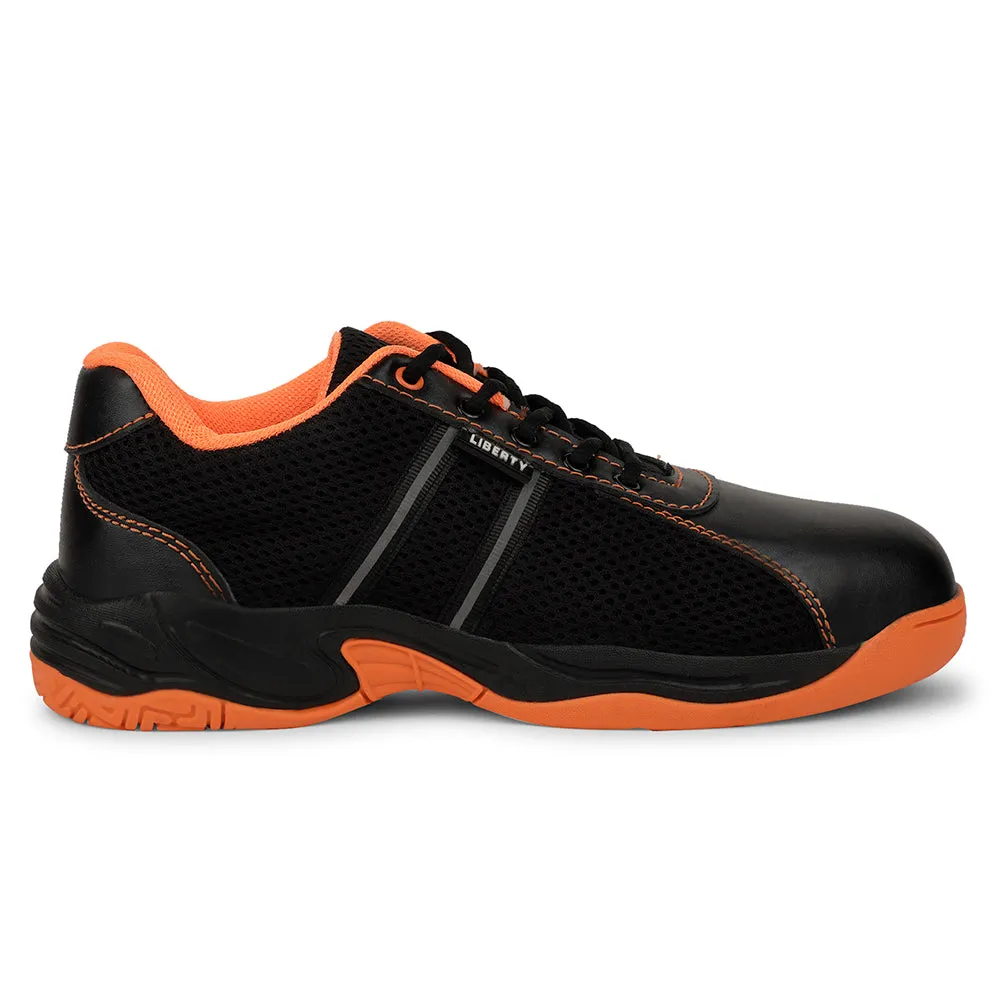 Chaussures de sécurité à laçage Freedom Orange pour hommes ROCKELETST par Liberty
