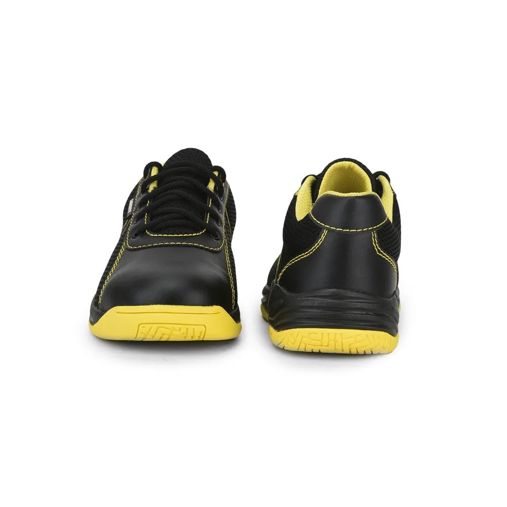 Chaussures de sécurité à lacets jaune Freedom pour hommes ROCKELETST par Liberty