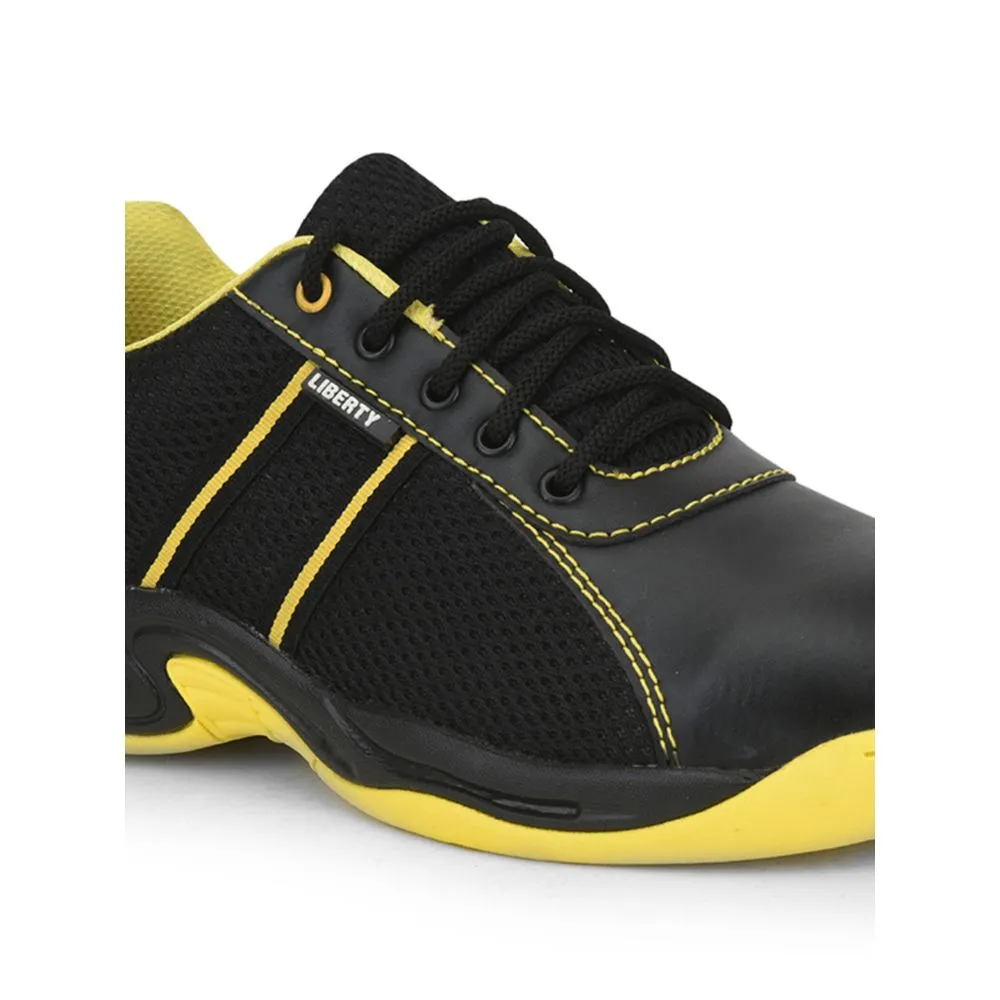 Chaussures de sécurité à lacets jaune Freedom pour hommes ROCKELETST par Liberty