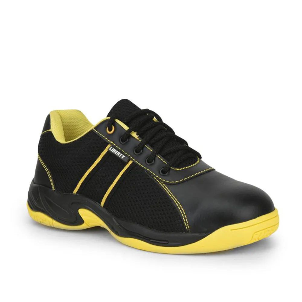 Chaussures de sécurité à lacets jaune Freedom pour hommes ROCKELETST par Liberty