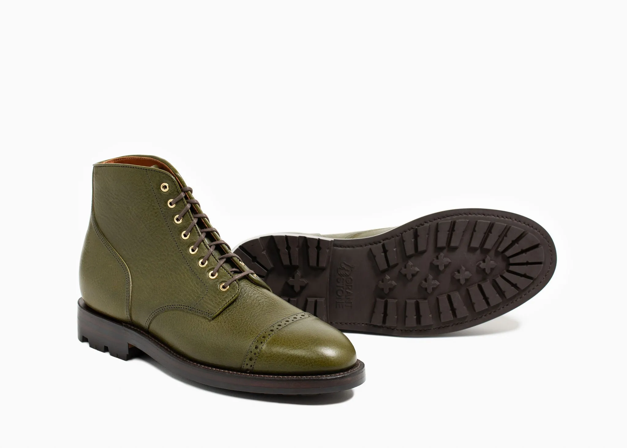 Bottes Garrison Olive Boîte Minerva