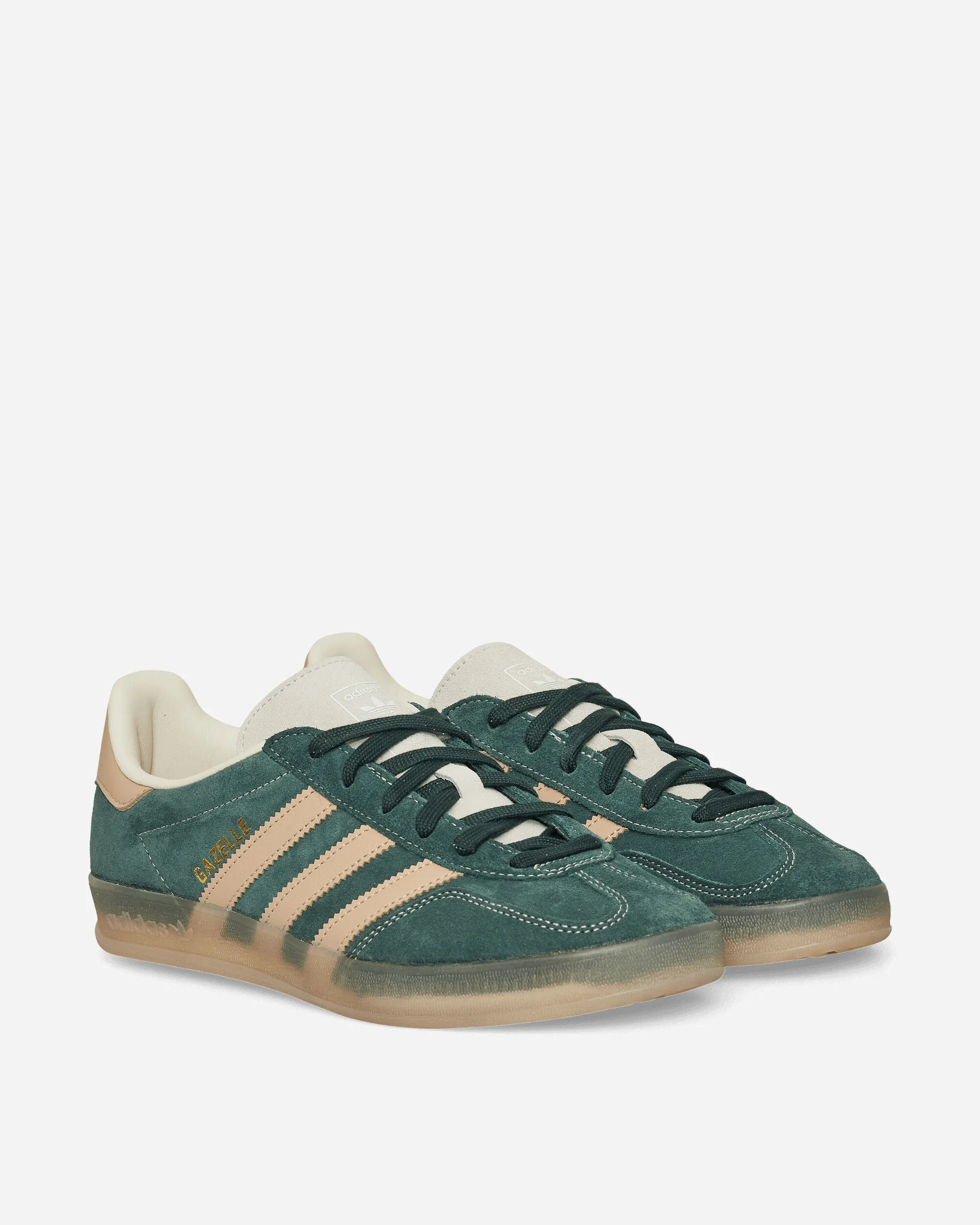 Baskets Gazelle Indoor Vert Ombré / Grès Sablé