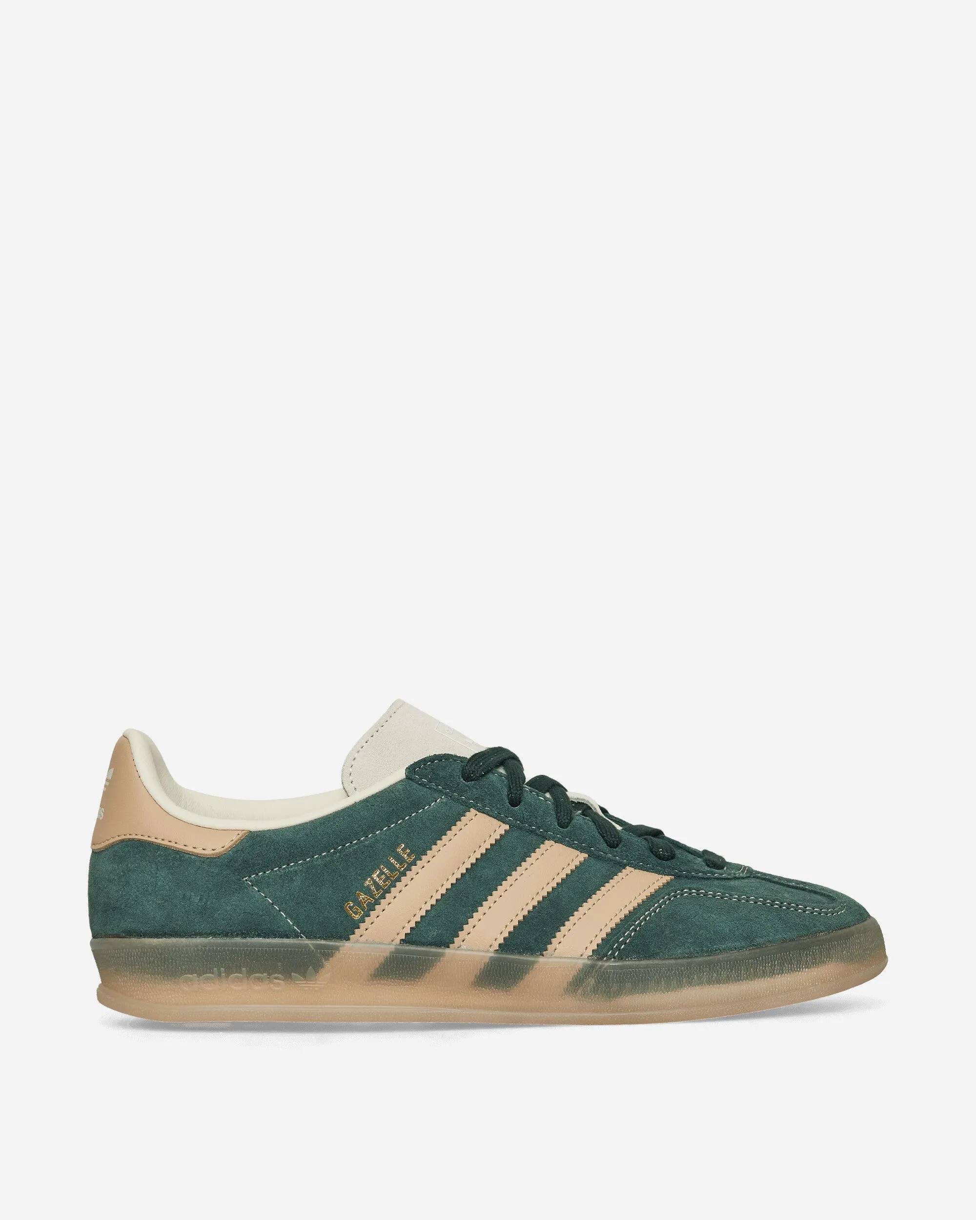 Baskets Gazelle Indoor Vert Ombré / Grès Sablé