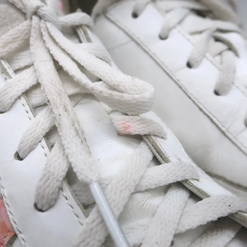 Golden Goose Superstar Tie Dye Sneakers Basses en Cuir Blanc Taille 37