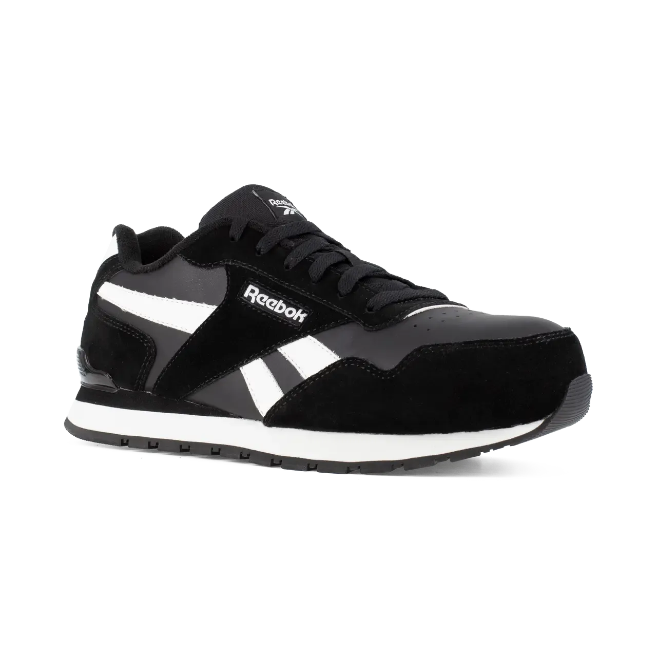 Chaussure de travail sportive à embout composite Harman Noir/Blanc