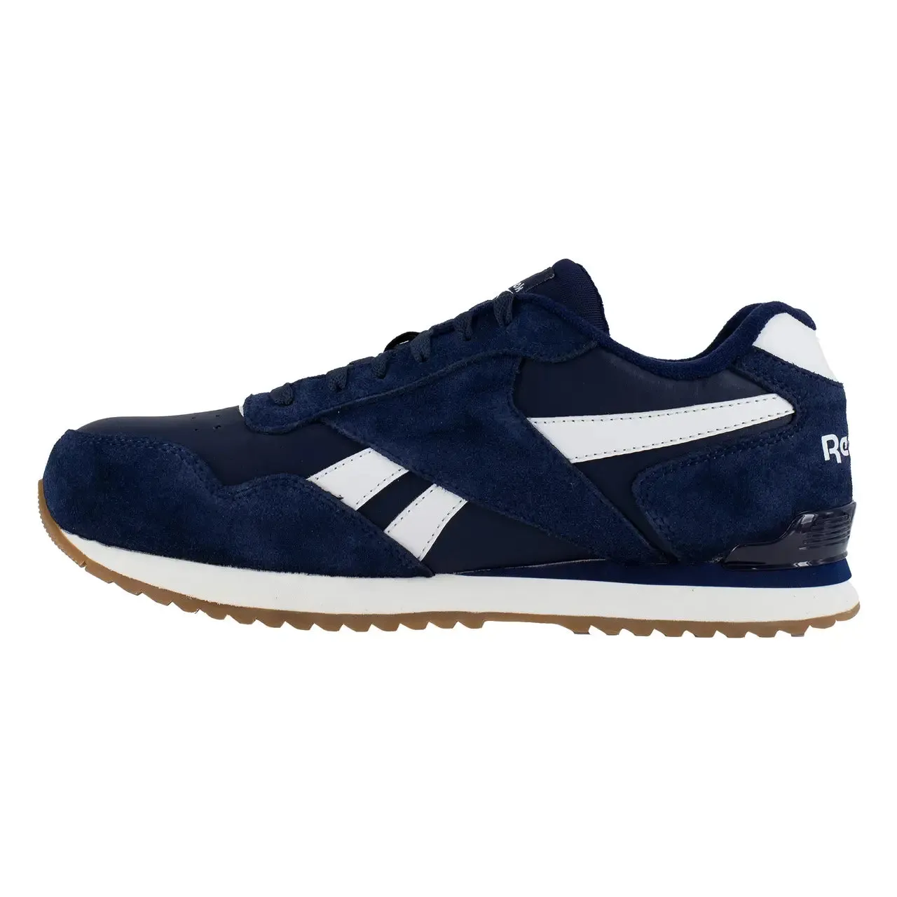 Chaussure de travail sportive à embout composite Harman Bleu marine/Blanc