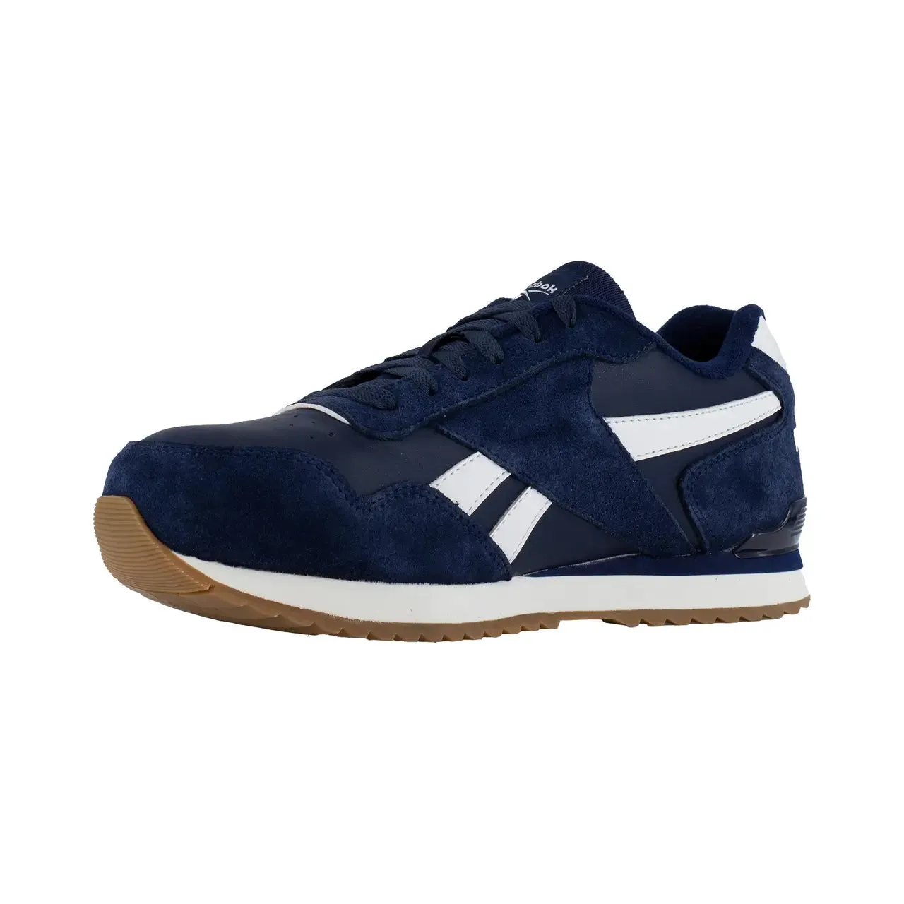 Chaussure de travail sportive à embout composite Harman Bleu marine/Blanc