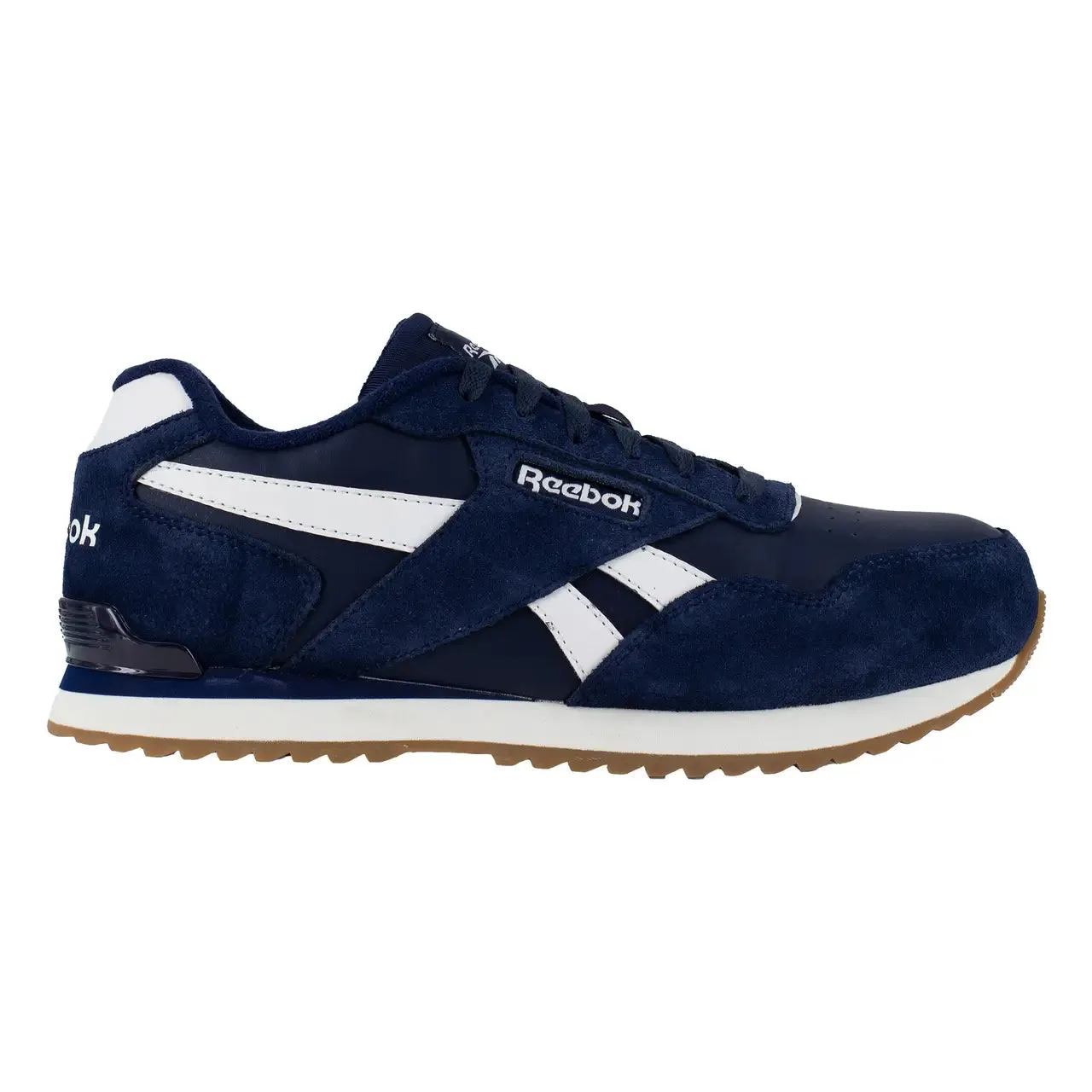 Chaussure de travail sportive à embout composite Harman Bleu marine/Blanc