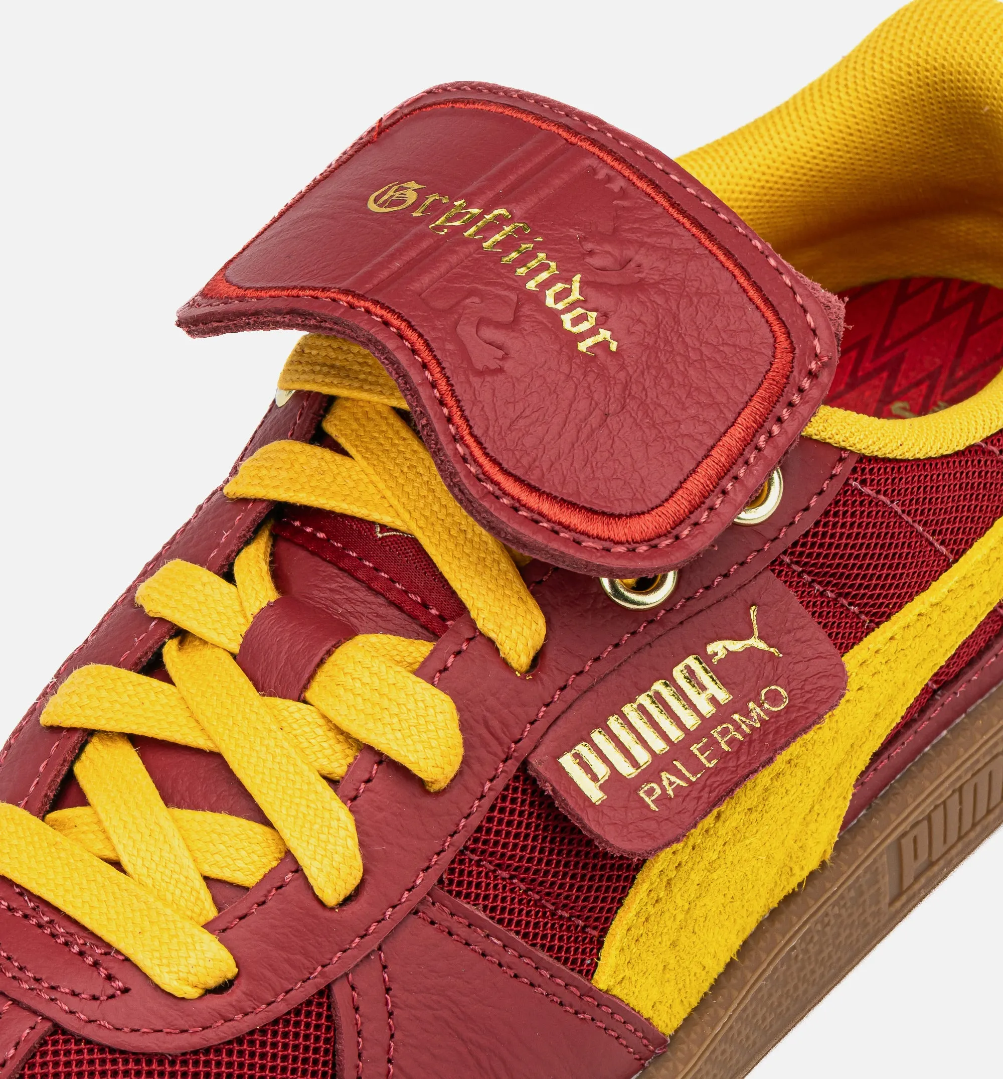 Harry Potter x Palermo Chaussure de style de vie pour hommes Gryffindor - Crimson foncé/Jaune Livraison gratuite