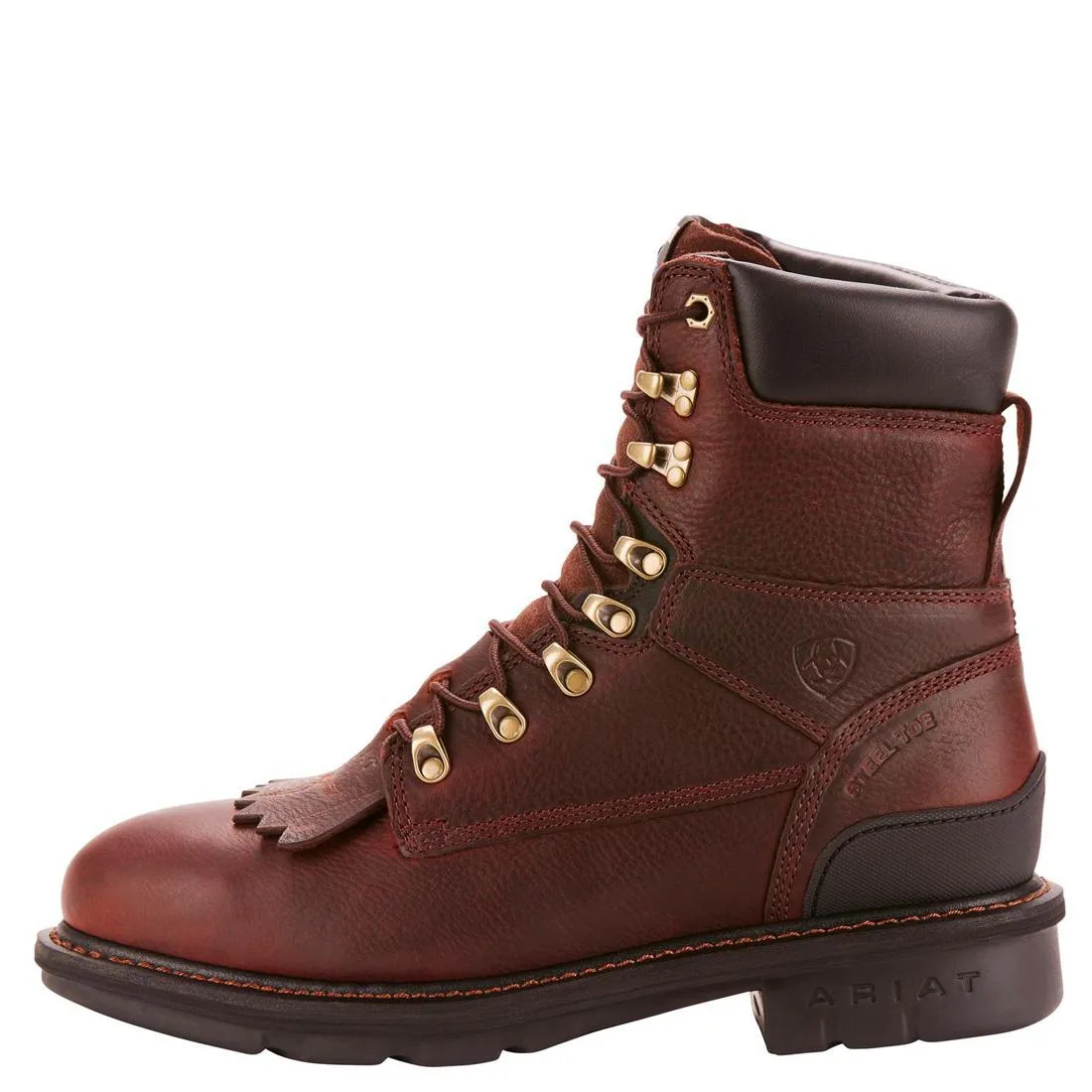 Botte de travail Hermosa XR 8 pouces à embout d'acier Redwood