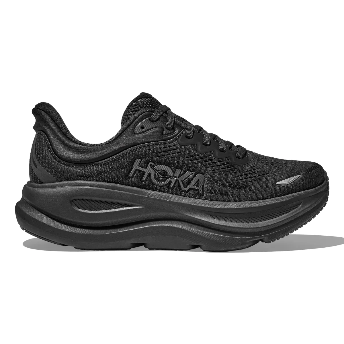 Hoka One One Femme Bondi 9 Noir/Noir