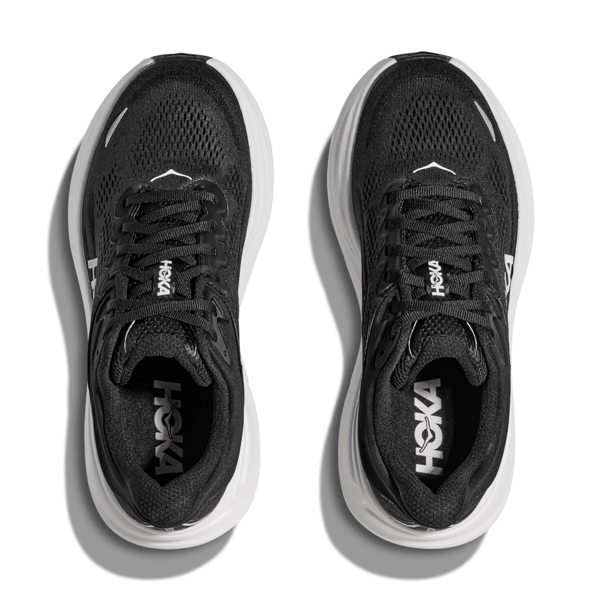 Hoka One One Femme Bondi 9 Noir/Blanc