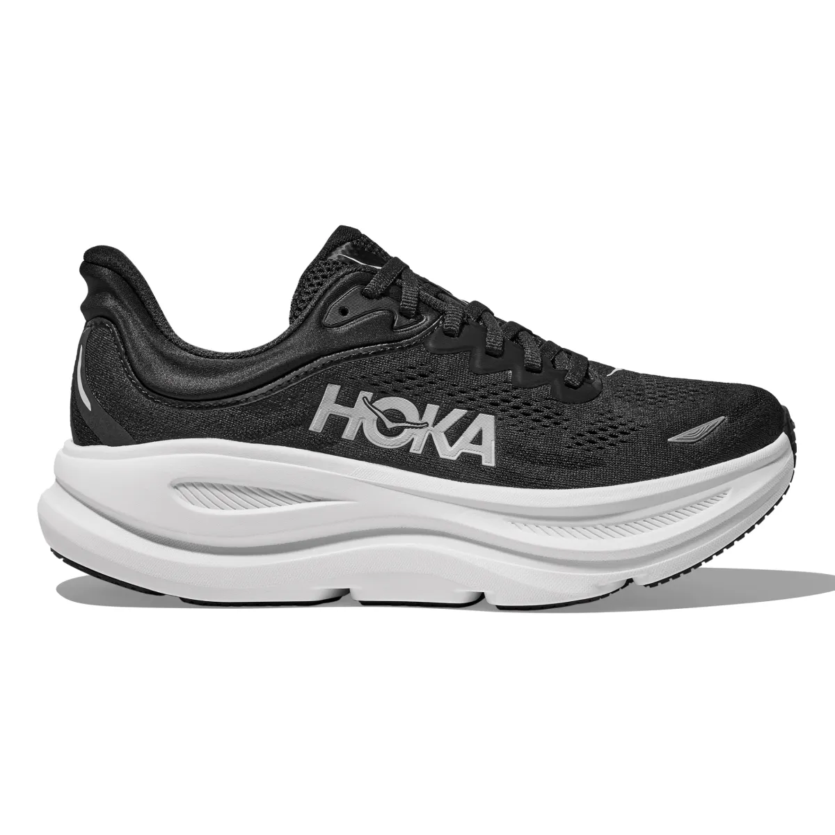 Hoka One One Femme Bondi 9 Noir/Blanc
