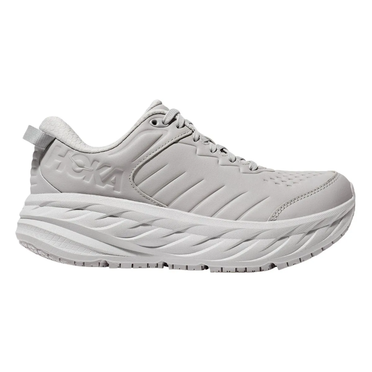 Hoka One One Femme Bondi SR Brume Portuaire/Roche Lunaire