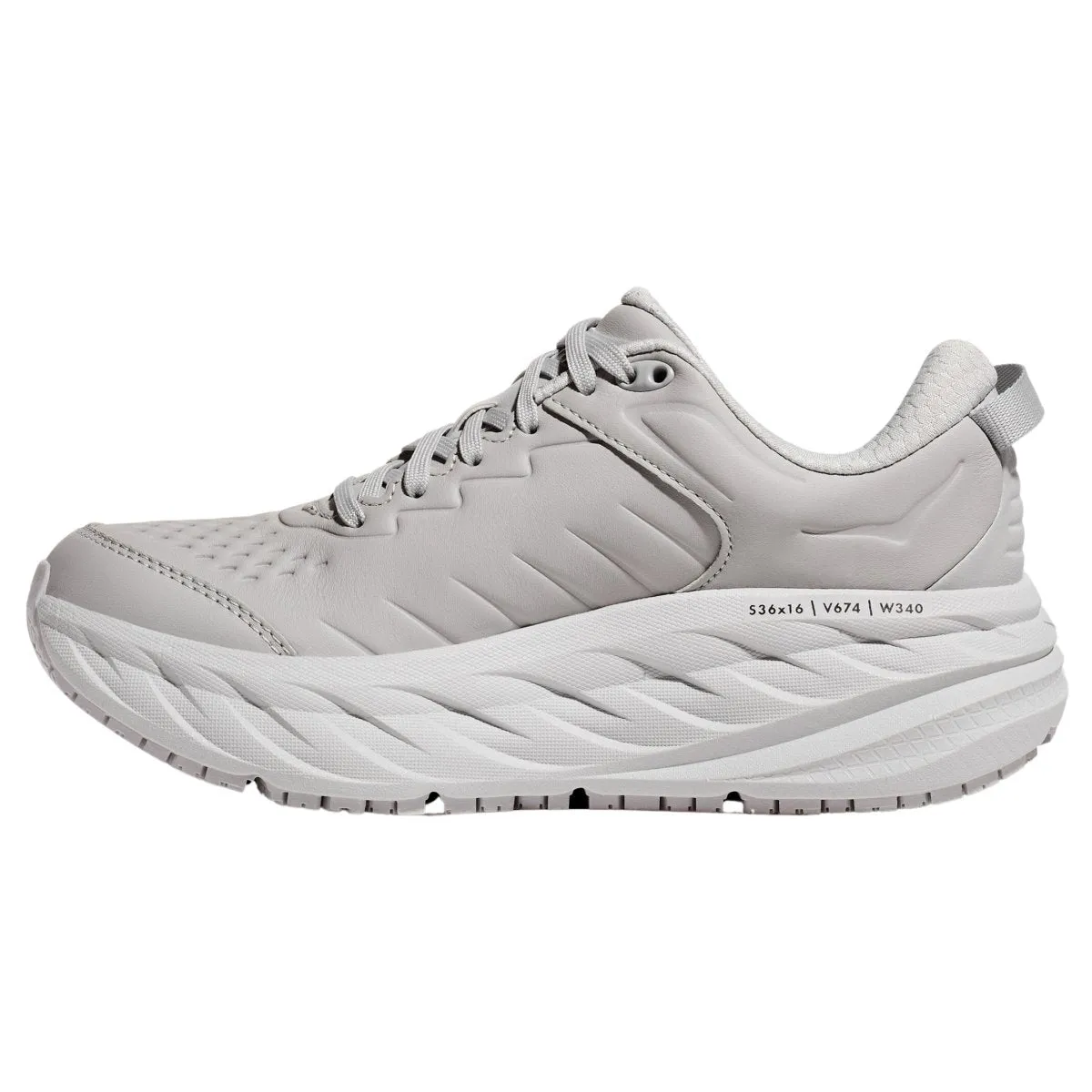 Hoka One One Femme Bondi SR Brume Portuaire/Roche Lunaire
