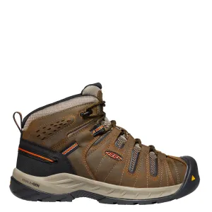KEEN Men's Flint II Mid Soft Toe Work Boot KEEN Utility Shoes
