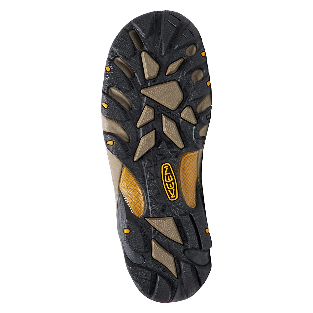 KEEN Utility Chaussure de travail à embout d'acier imperméable Lansing Mid pour hommes