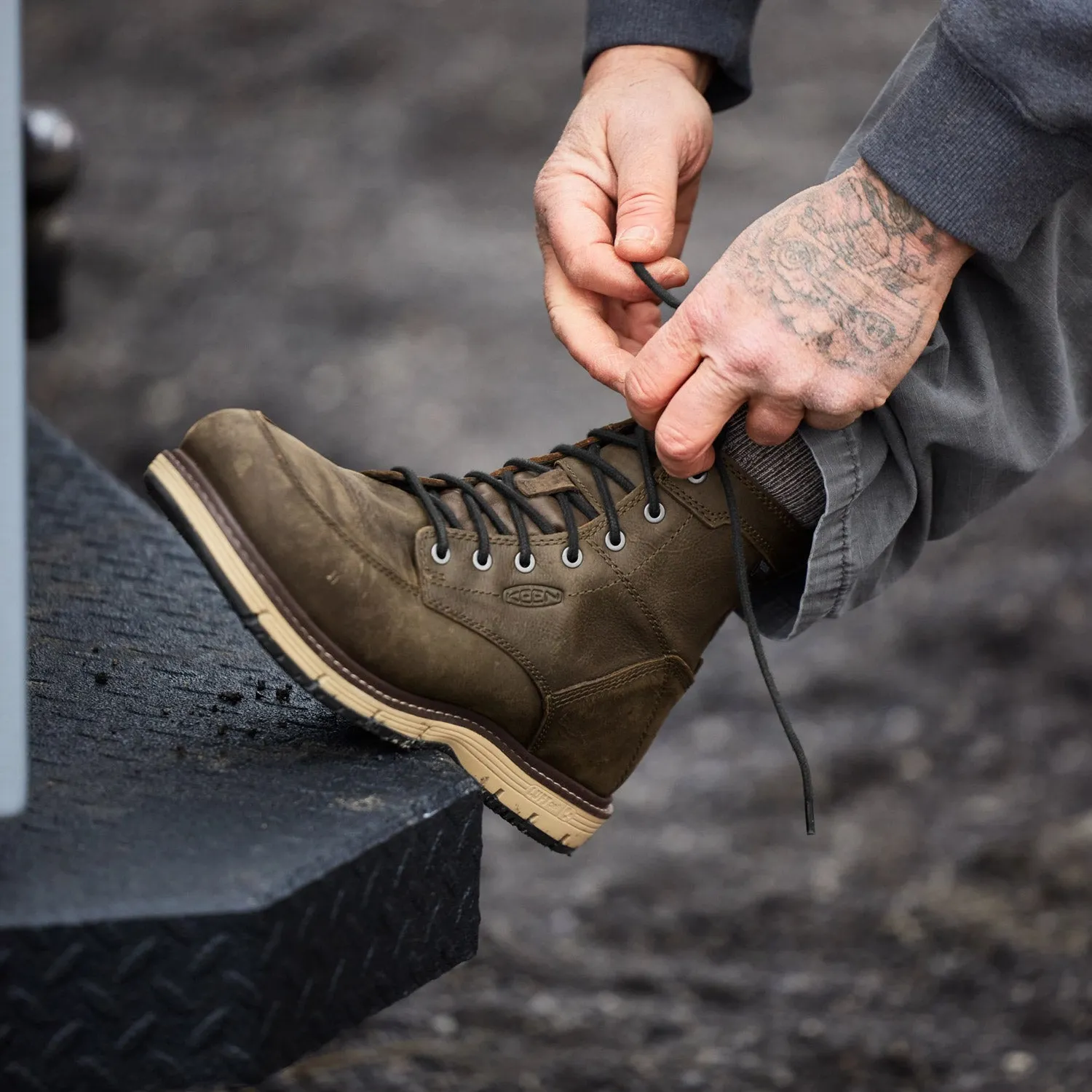 KEEN Utility Chaussure de travail imperméable avec embout en aluminium San Jose 6