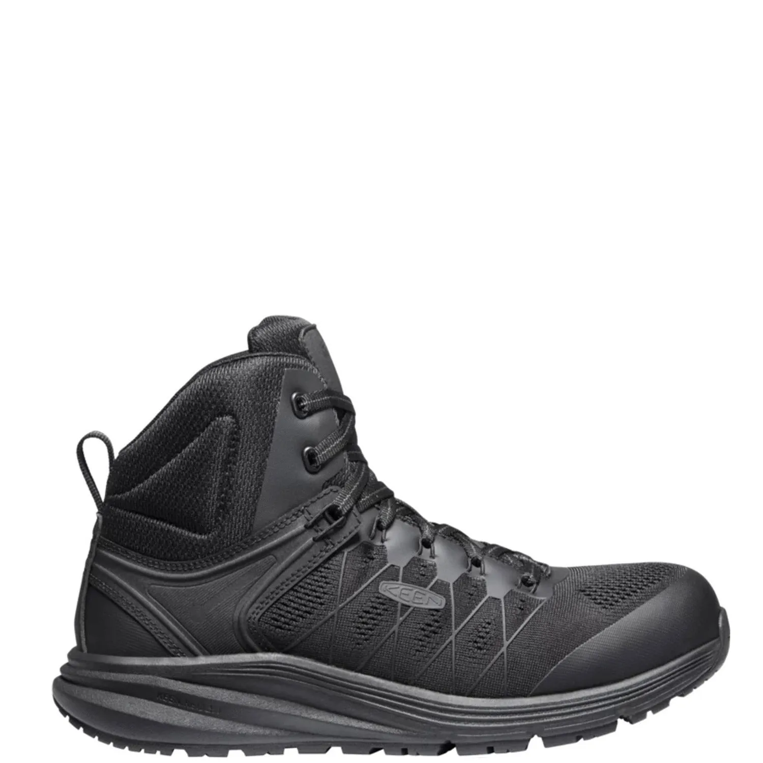 Chaussure de travail KEEN Utility Vista Energy Mid à embout en fibre de carbone pour homme