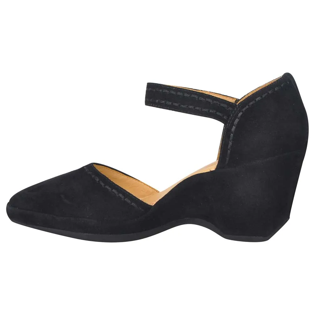 L'Amour Des Pieds Femme Orva Suède Noir