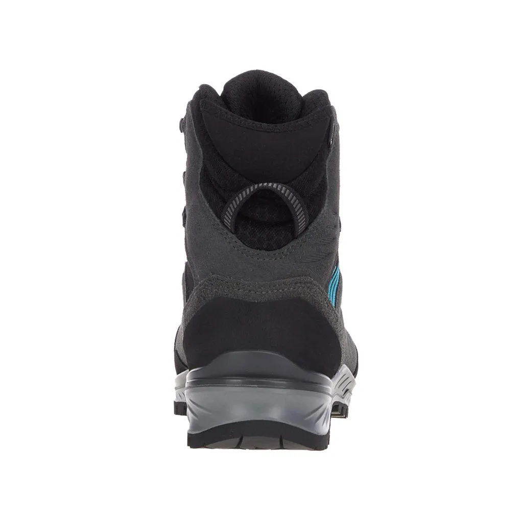 Bottes de randonnée cheville femme Lowa Cadin II GTX Mid en suédine et textile