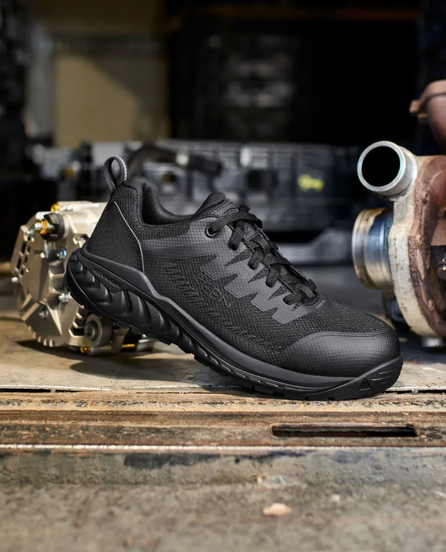 Chaussure de travail Arvada ESD pour homme (bout en carbone) | Noir/Noir