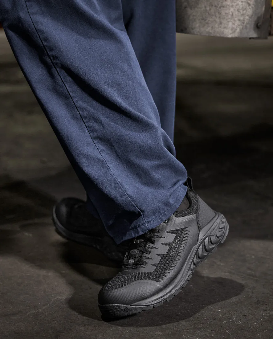 Chaussure de travail Arvada ESD pour homme (bout en carbone) | Noir/Noir