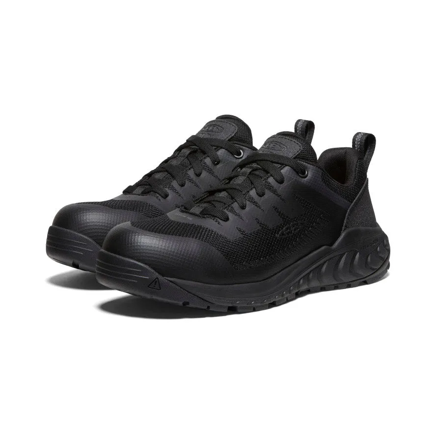 Chaussure de travail Arvada ESD pour homme (bout en carbone) | Noir/Noir