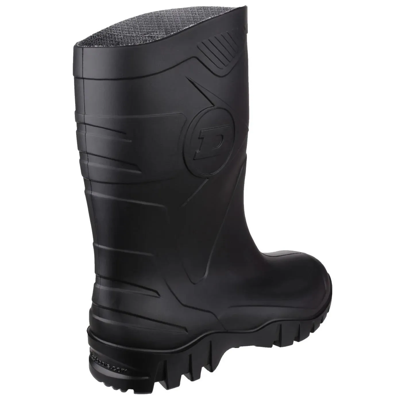Bottes en caoutchouc Dee de Dunlop pour homme, à large ajustement, longueur mollet